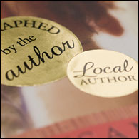 Autographed by the Author stickers