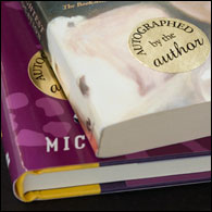 Autographed by the Author stickers